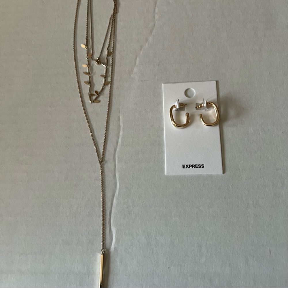 NWT earring and necklace